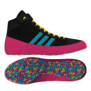 Adidas Youth HVC 2 - Black/Cyan/Pink